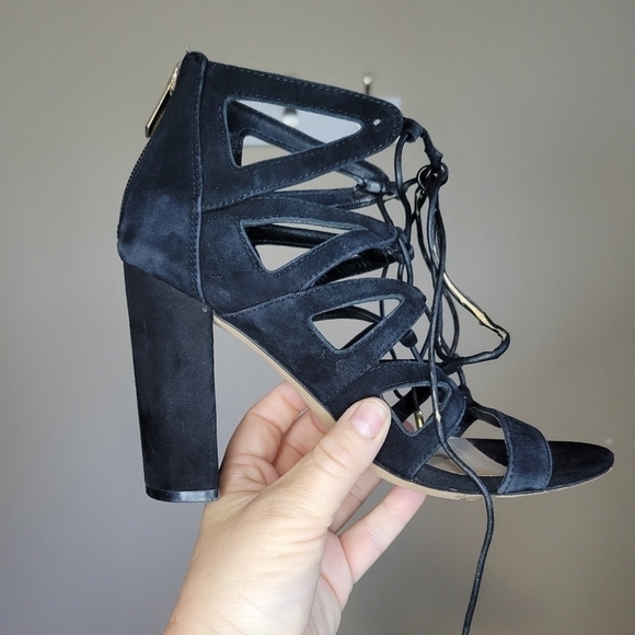 Sam Edelman Black Yona Sandal Size 6.5 shoes like new - Picture 5 of 17